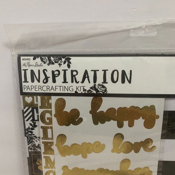 The Paper Studio "Inspiration" Papercrafting Scrapbooking Junk Journaling Kit - Picture 3 of 7